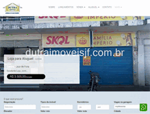 Tablet Screenshot of dutraimoveisjf.com.br